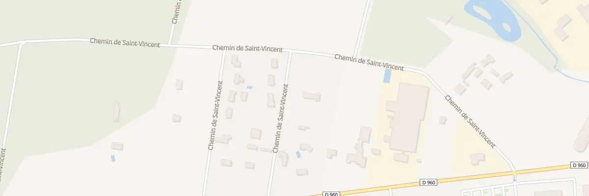 Plan du 41B Che de Saint Vincent à Châteauneuf-sur-Loire