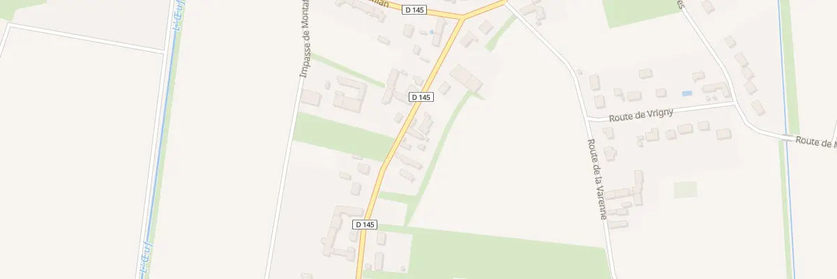 Plan du 13 Rte de Courcy à Mareau-aux-Bois