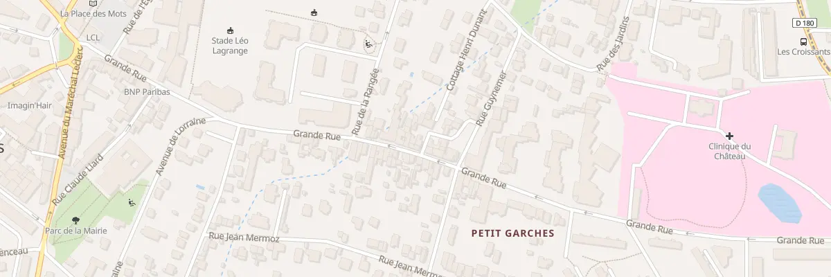 Plan du 7 Rue des Cours Communes à Garches