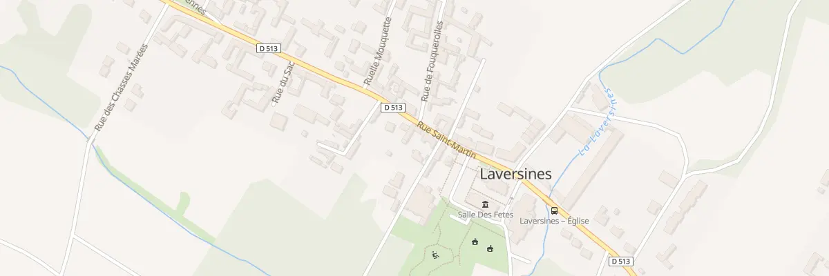 Plan du 3 Rue Saint-martin à Laversines