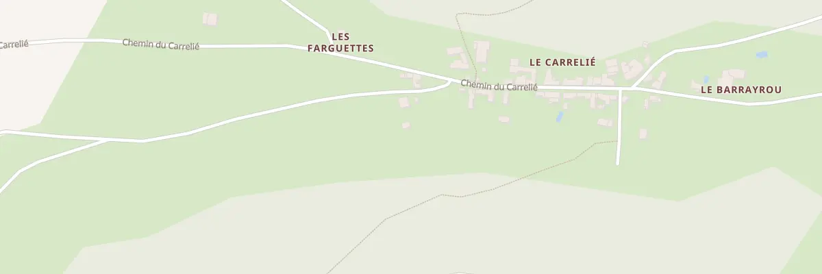 Plan du 31 Imp du Lavoir à Mirandol-Bourgnounac