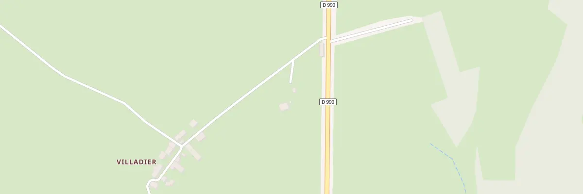 Plan du 2 Villadier à Issoudun-Létrieix