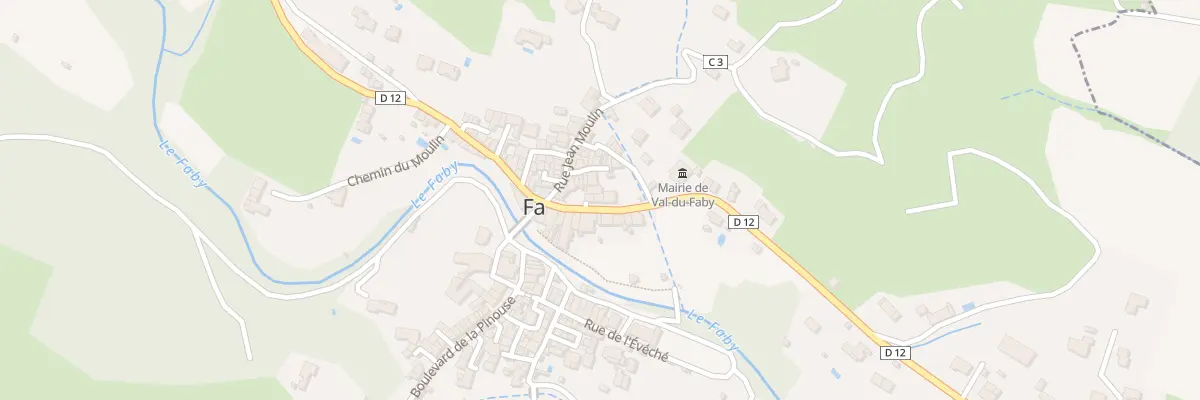 Plan du 25 Av de la République à Val-du-Faby