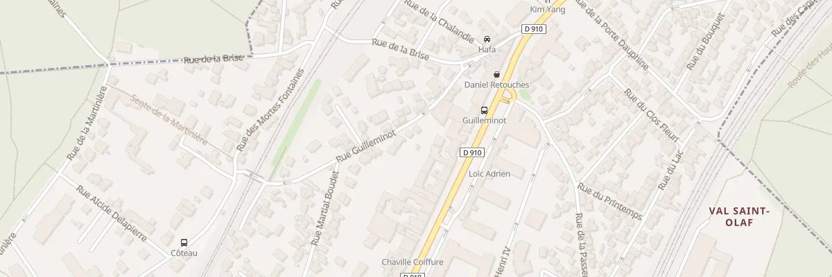 Plan du 23 Rue Guilleminot à Chaville