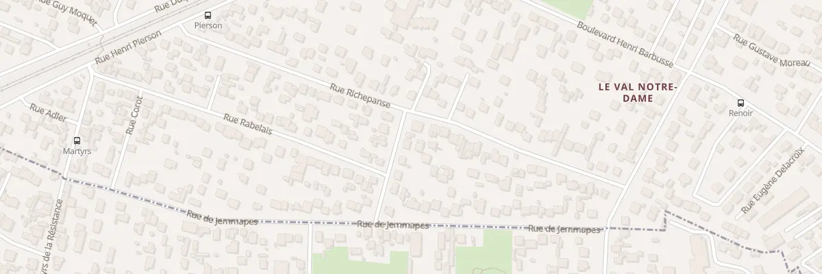 Plan du 1A Rue Léon Bourgeois à Sartrouville