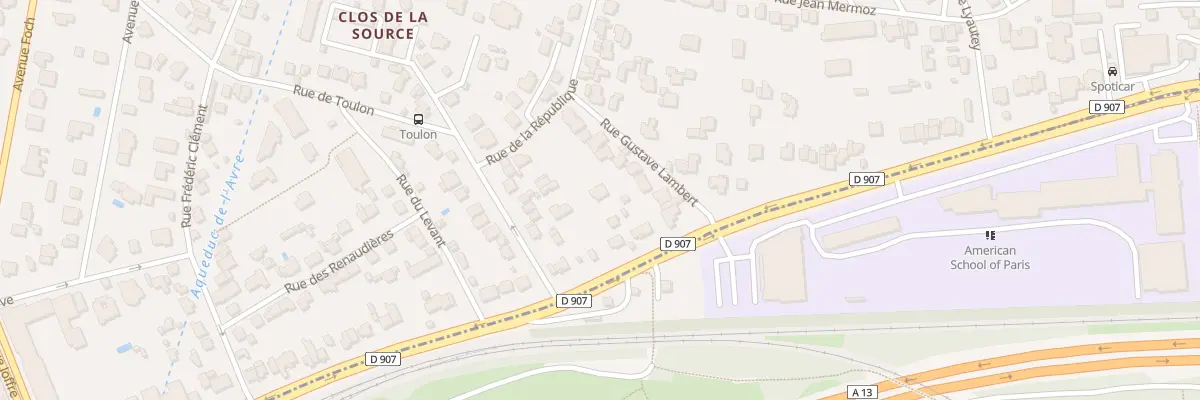 Plan du 7 Rue Gustave Lambert à Garches