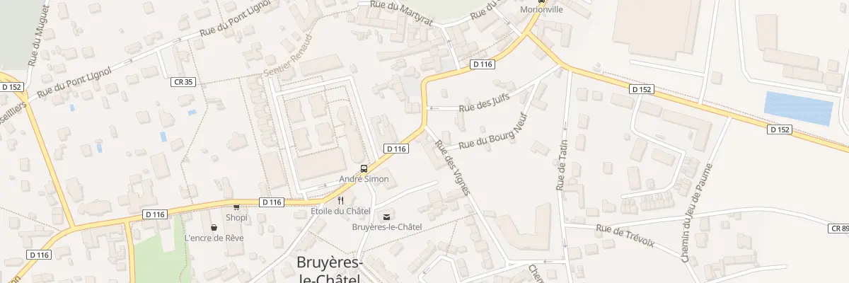 Plan du 41B Rue de la Libération à Bruyères-le-Châtel