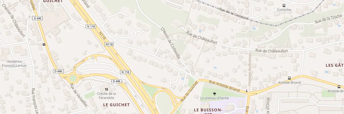 Plan du 41 Rue Aristide Briand à Orsay