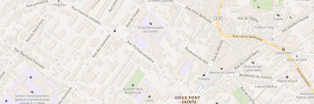 Plan du 24B Rue Thomas Lemaitre à Gennevilliers