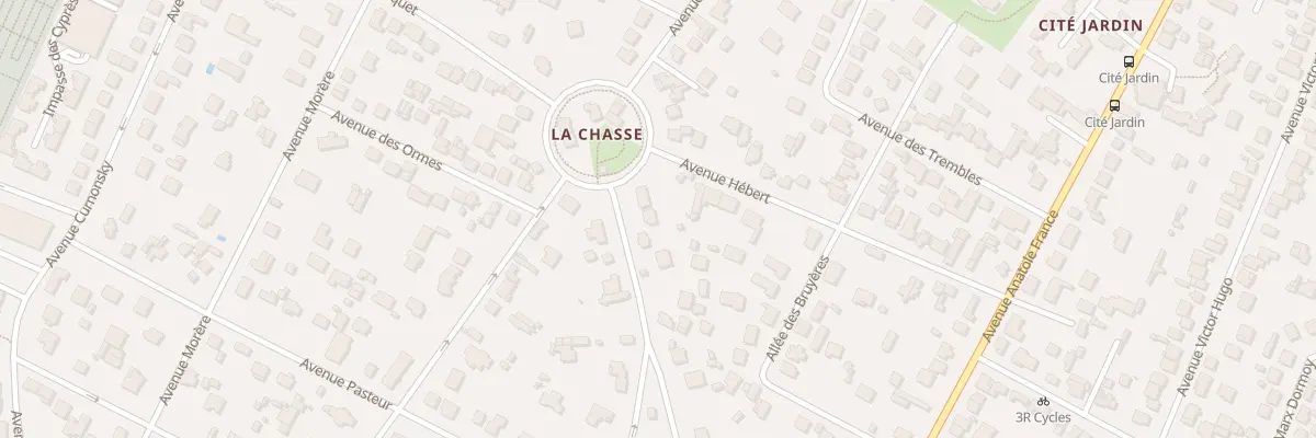 Plan du 50 Av du Gal de Gaulle à Beauchamp