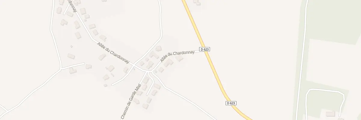 Plan du 12 All du Chardonnay à Gaja-et-Villedieu