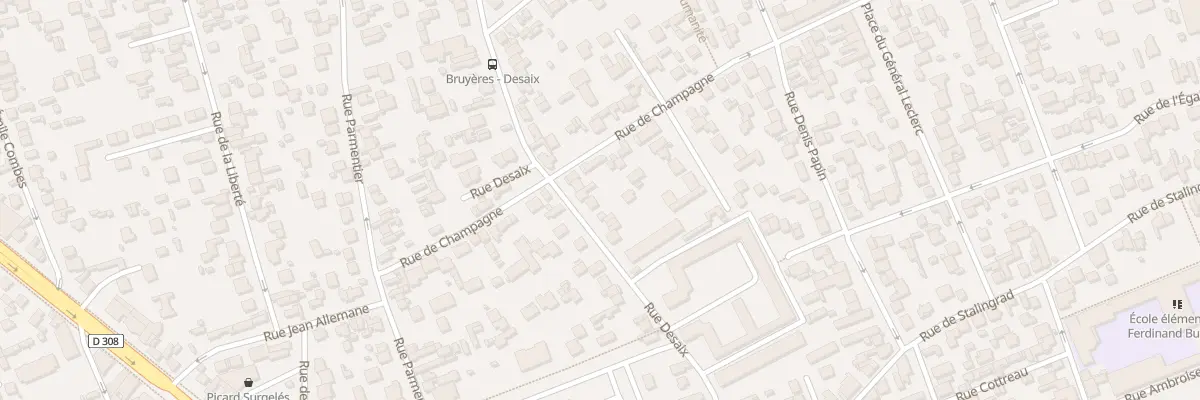 Plan du 38B Rue Desaix à Houilles