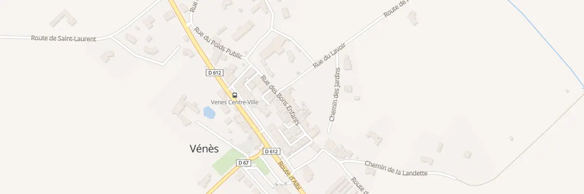 Plan du 7B Rue des Bons Enfants à Vénès