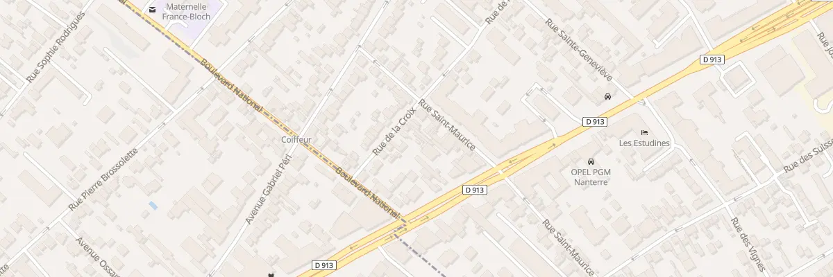 Plan du 67B Rue de la Croix à Nanterre