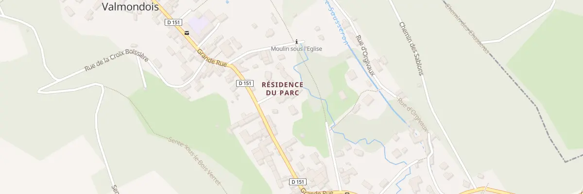 Plan du 22B Gr Grande Rue à Valmondois