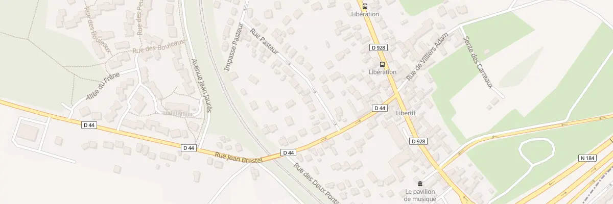 Plan du 50 Rue Pasteur à Méry-sur-Oise
