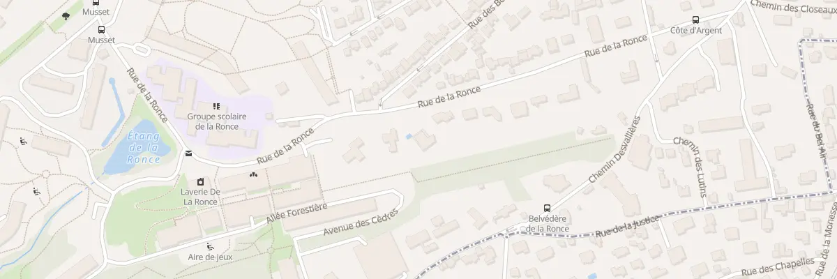 Plan du 36 Rue de la Ronce à Ville-d’Avray