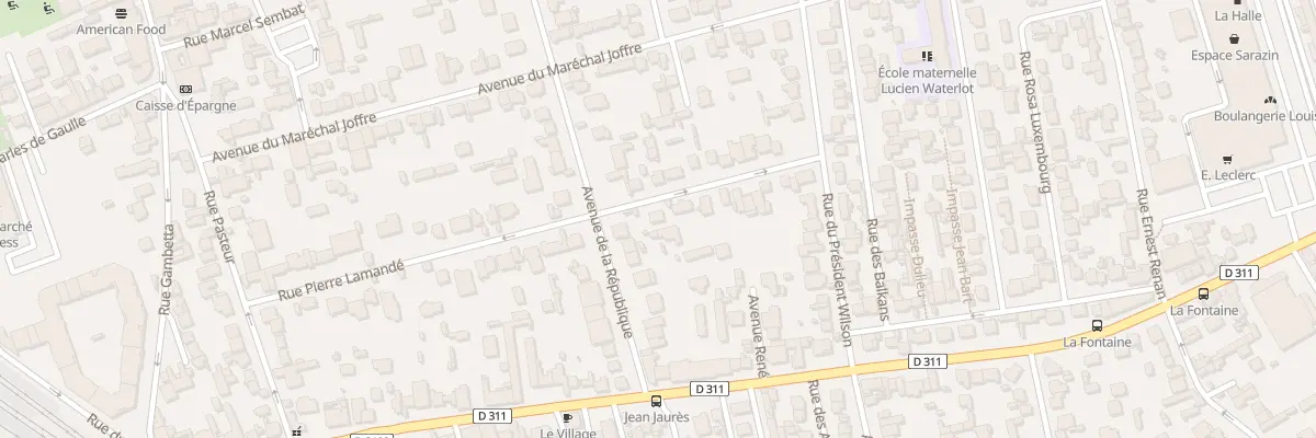 Plan du 28 Rue Pierre Lamandé à Houilles