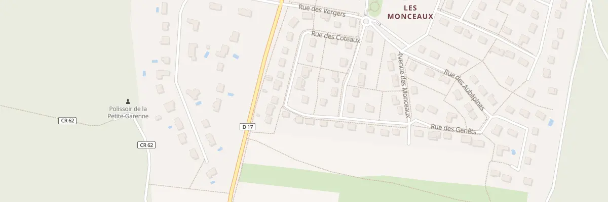 Plan du 13 Rue des Coteaux à Morigny-Champigny