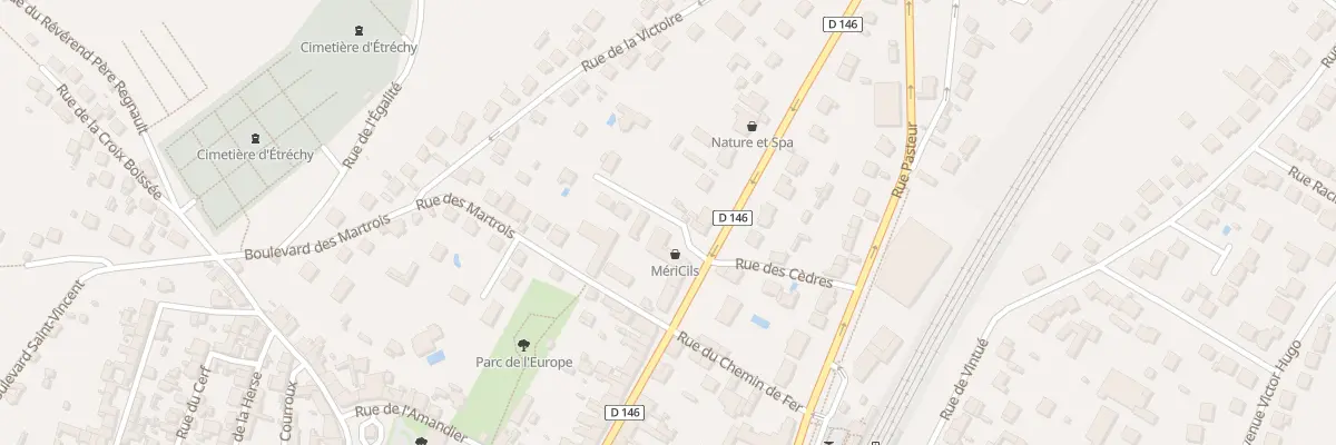 Plan du 6 Av du Général Leclerc à Étréchy