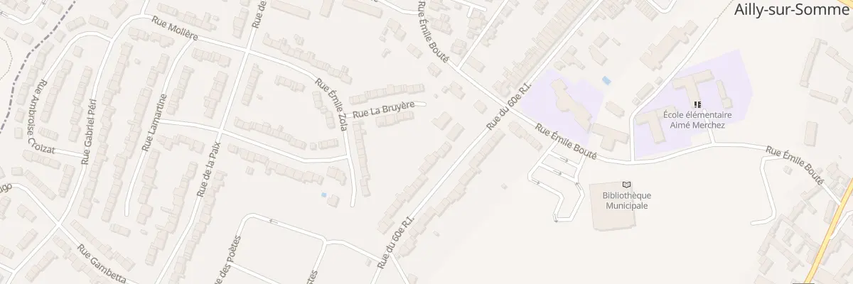 Plan du 69 Rue du 60 Eme R.I. à Ailly-sur-Somme