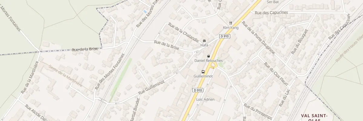 Plan du 12B Rue Guilleminot à Chaville