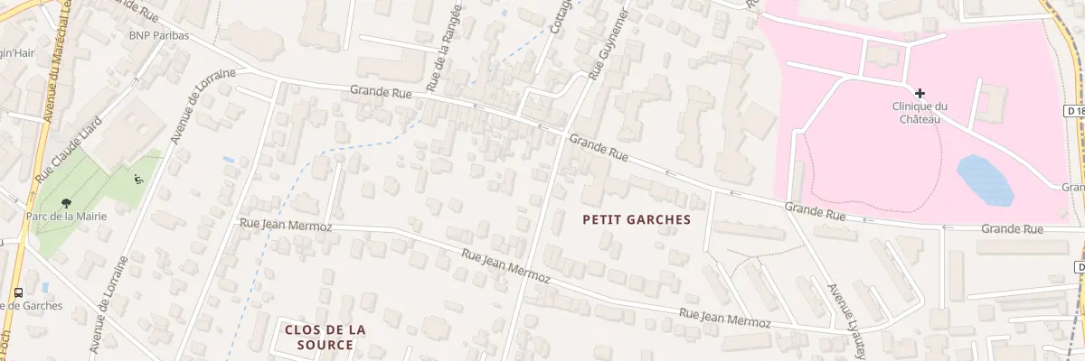 Plan du 19 Rue de la Republique à Garches
