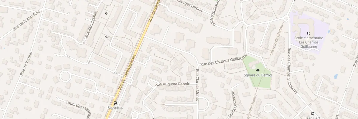 Plan du 13 Rue des Champs Guillaume à Cormeilles-en-Parisis