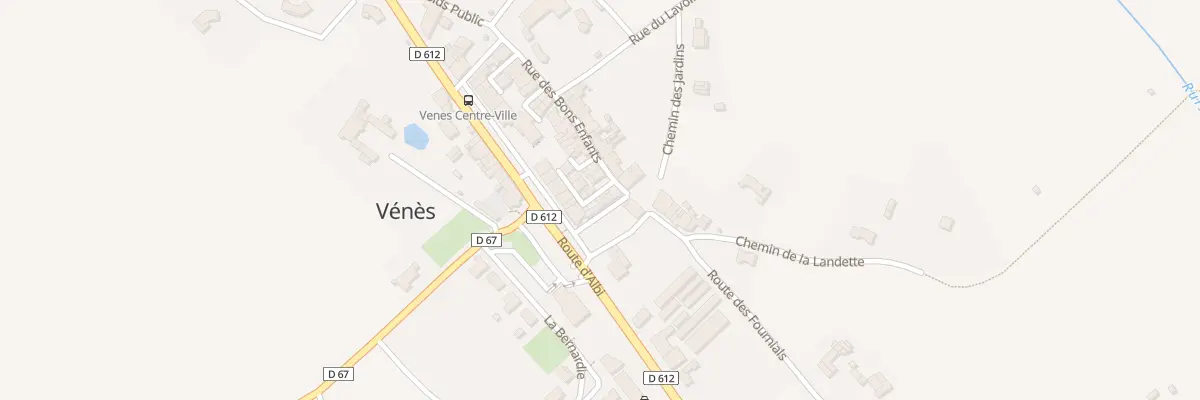 Plan du 5005 Rue des Bons Enfants à Vénès