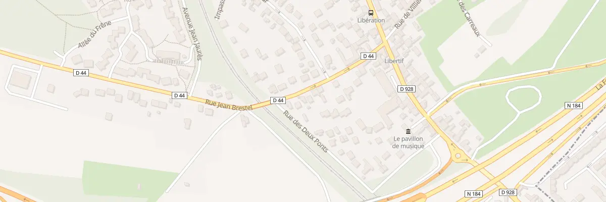 Plan du 21 Rue Jean Brestel à Méry-sur-Oise