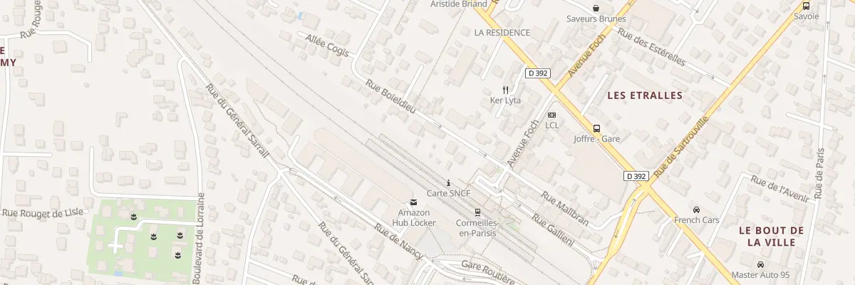 Plan du 11 Rue Boïeldieu à Cormeilles-en-Parisis