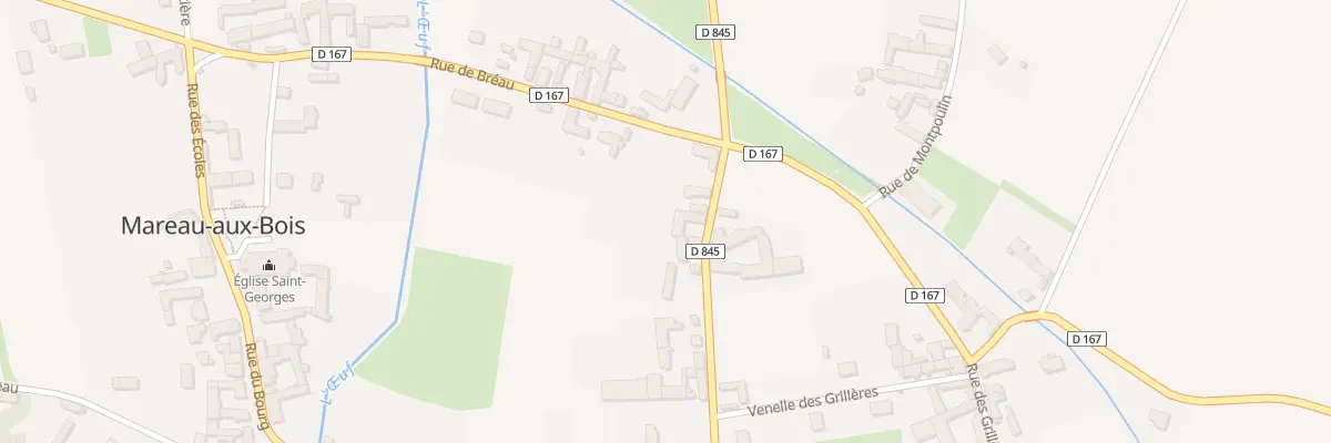 Plan du 4 Rue de la Croix Buisee à Mareau-aux-Bois