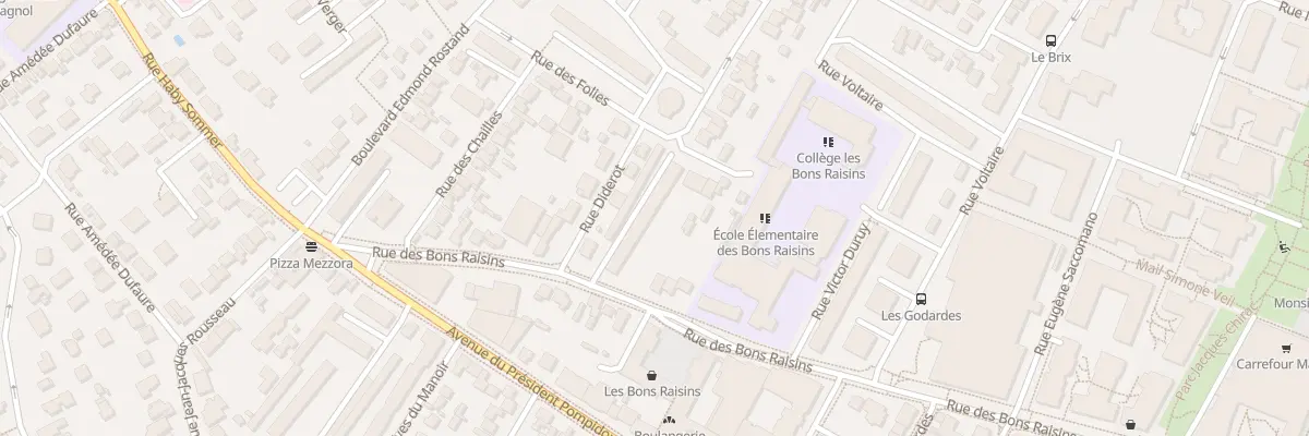 Plan du 19 Rue des Bons Raisins à Rueil-Malmaison