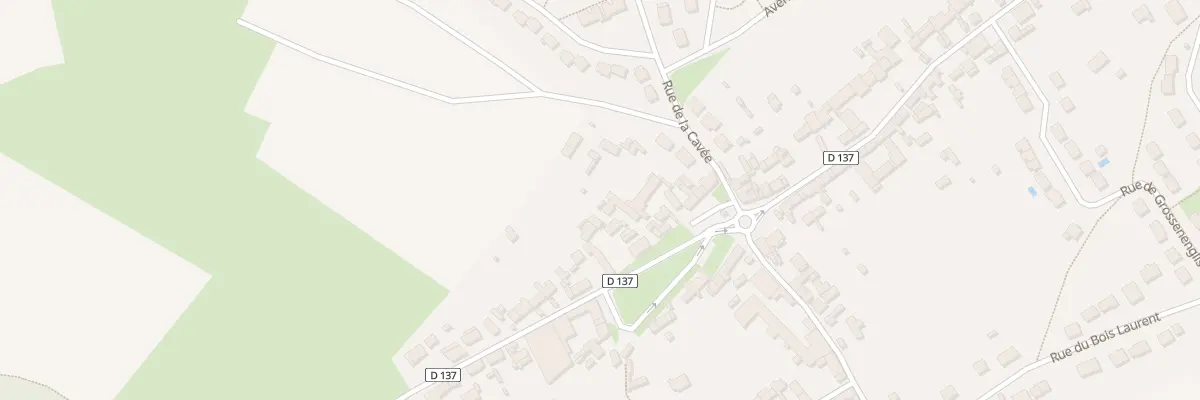 Plan du 102 Rue de Boncourt à Noailles