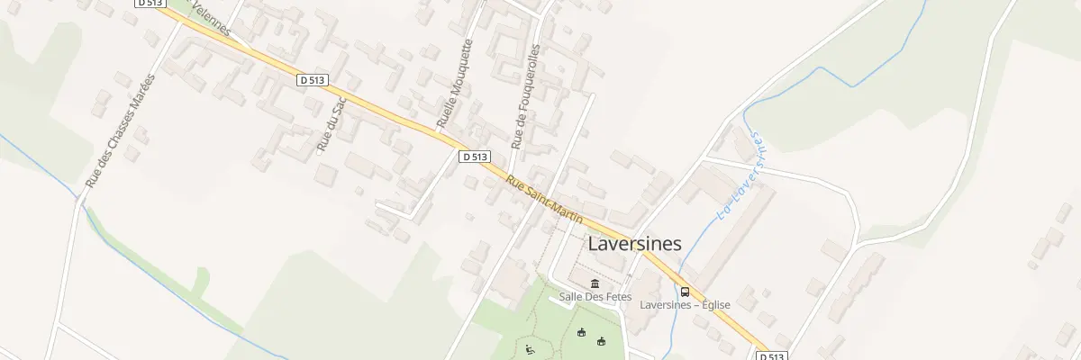 Plan du 10 Rue Saint-martin à Laversines