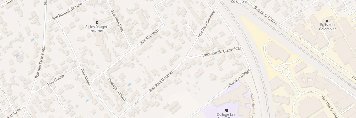Plan du 100 Rue Paul Doumer à Carrières-sur-Seine