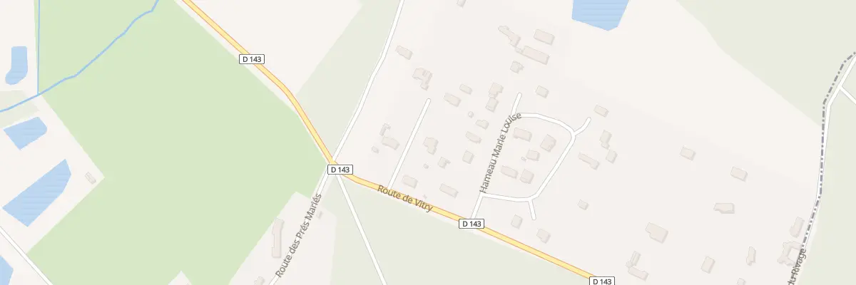 Plan du 835 Rte de Vitry à Sully-la-Chapelle
