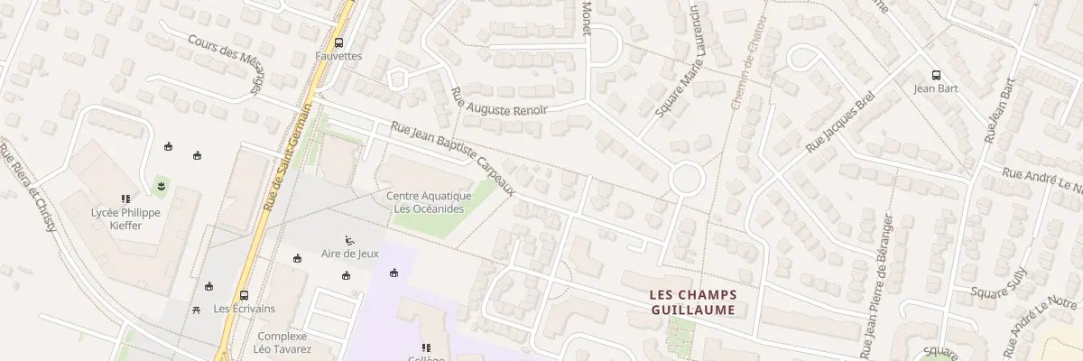 Plan du 15 Rue Jean Baptiste Carpeaux à Cormeilles-en-Parisis
