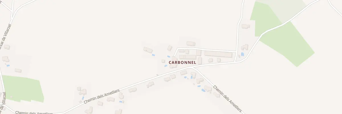Plan du 109 Carbonnel à Malviès