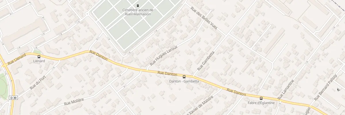 Plan du 16 Rue Hugues Leroux à Rueil-Malmaison