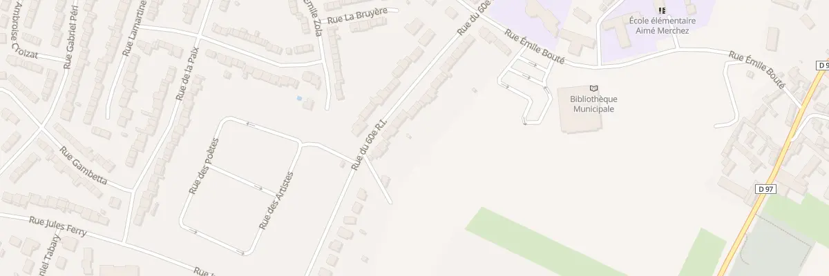 Plan du 44 Rue du 60 Eme R.I. à Ailly-sur-Somme