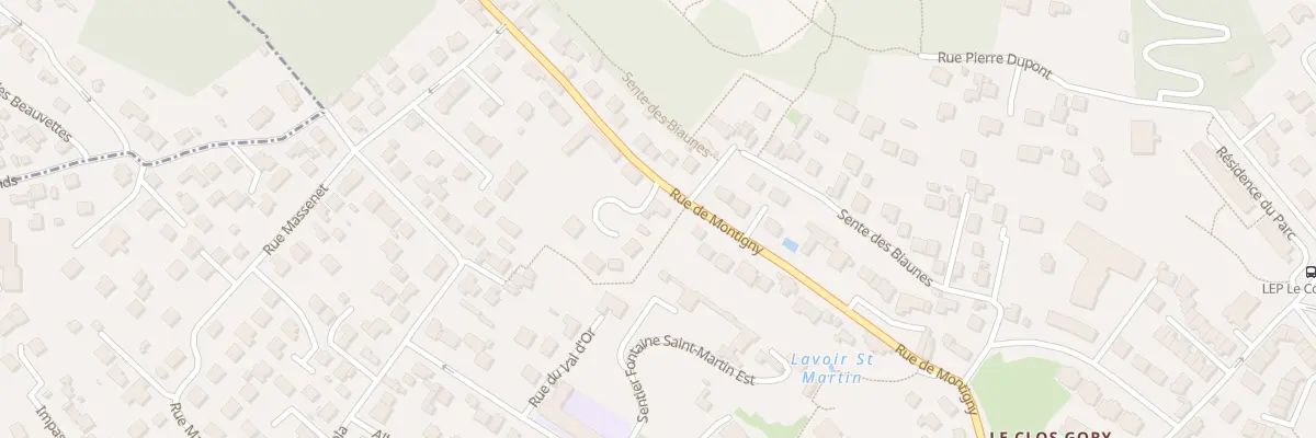 Plan du 27B Rue de Montigny à Cormeilles-en-Parisis