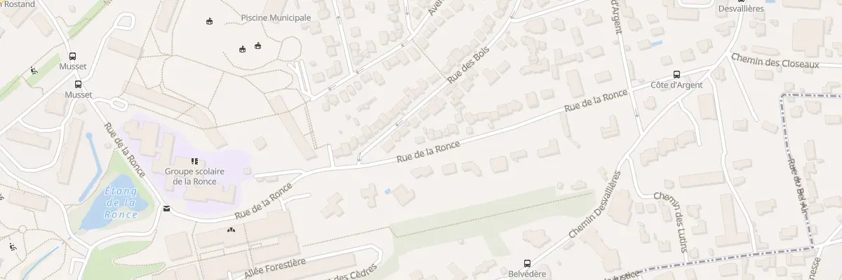 Plan du 29 Rue de la Ronce à Ville-d’Avray