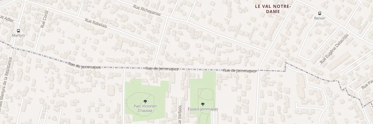 Plan du 67 Rue de Jemmapes à Sartrouville