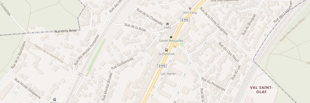 Plan du 19 Rue Guilleminot à Chaville