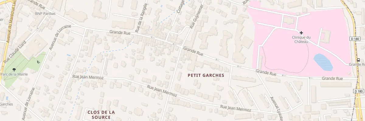Plan du 26 Rue de la Republique à Garches