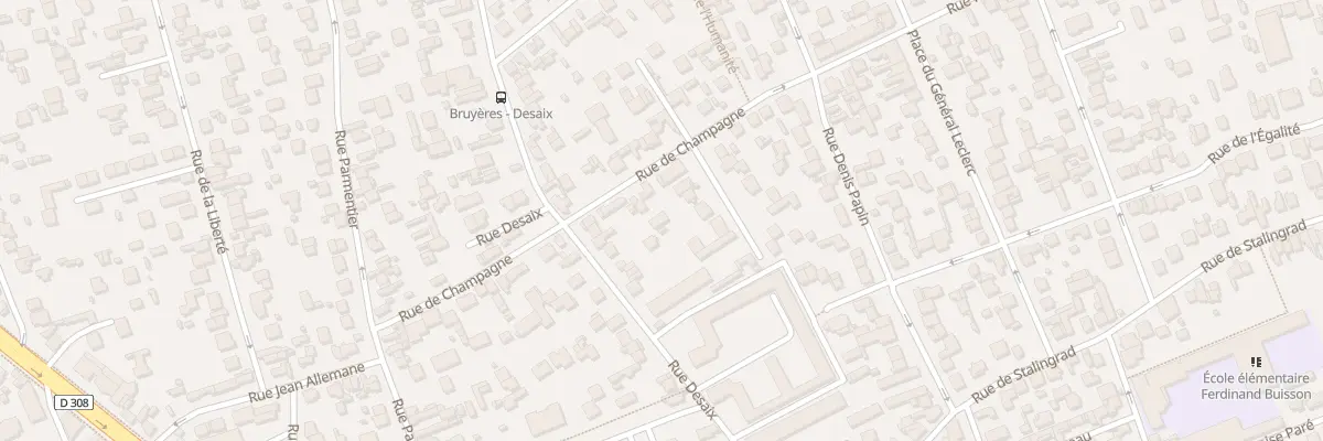 Plan du 38 Rue Desaix à Houilles