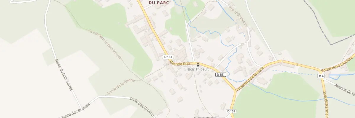 Plan du 8 Gr Grande Rue à Valmondois