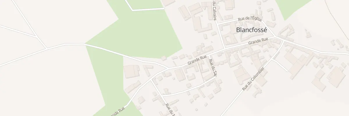 Plan du 36 Gr Grande Rue à Blancfossé