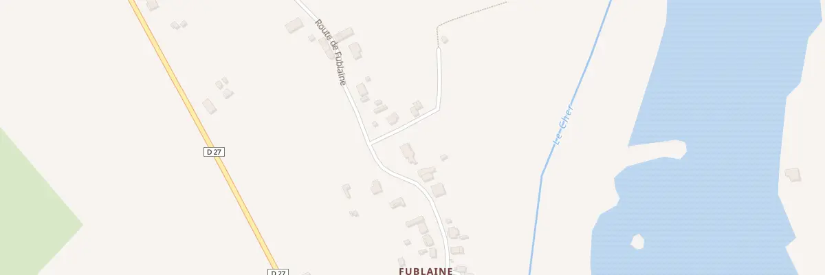 Plan du 17 Rte de Fublaine à Sainte-Thorette
